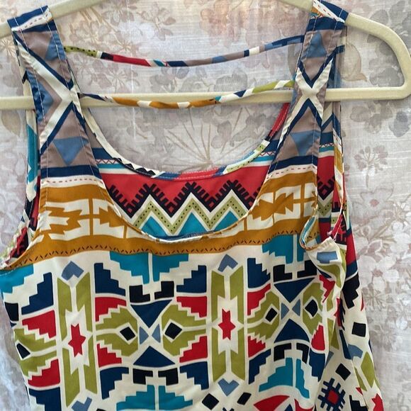 Forever 21 Boho Sleeveless Navajo Top - Picture 4 of 6